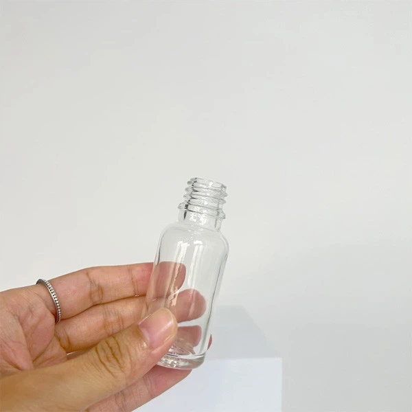 Custom Color 1OZ Glass Bottle With Screw Cap